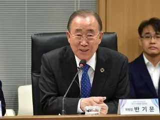 前聯合國秘書長潘基文：「我相信福島的處理水是安全的」...批評文在寅政府逐步淘汰核電的舉措
