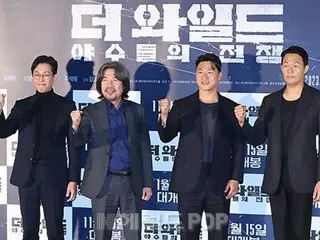 樸成雄、吳大煥、吳達洙、朱石泰在電影《The Wild》中展開激烈的演技大戰
