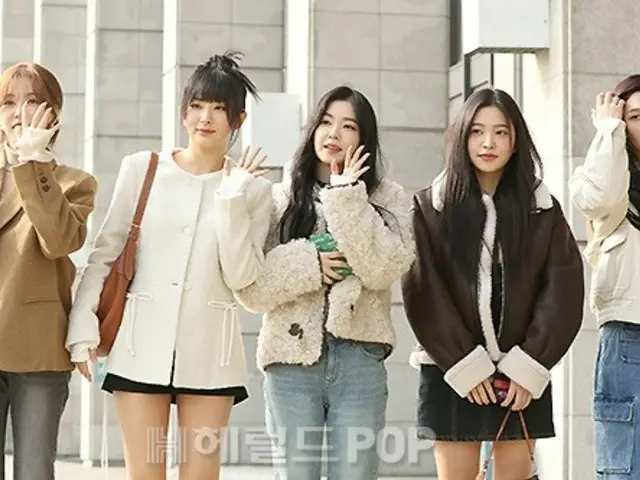 「Red Velvet」、KBS Cool FM「イ・ウンジの歌謡広場」に出演するため放送局に出勤中！