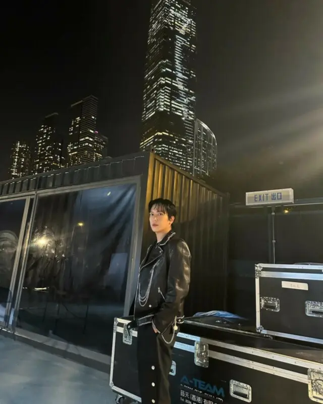 「CNBLUE」ジョン・ヨンファ、香港公演を終えファンにあいさつ
