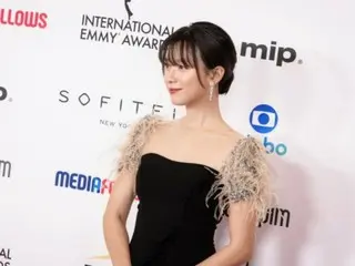 演員韓孝珠亮相國際艾美獎…流利的英語引人注目關注