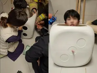 李智賢（前Jewelry）在SNS上發布了一個孩子被救出的影片...在網路上引發了爭議。