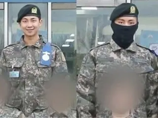 《防彈少年團》V＆RM也公開了在訓練中心的近況…讓人放鬆的微笑
