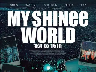 紀念SHINee出道15週年特別演唱會電影《MY SHINee WORLD》日文版海報視覺公開！