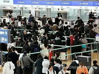 2023年韓國和日本外國遊客數量排名第一=日本遊客數是韓國的3倍