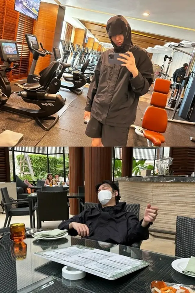 俳優イ・ミンホ、ジムのサイクリングで体力使い果たした？バテる姿もカッコいい韓流超絶イケメン