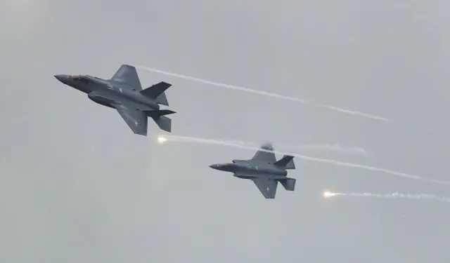 米韓が「F-35A」合同空中演習…「北の巡航ミサイル迎撃訓練」を実施
