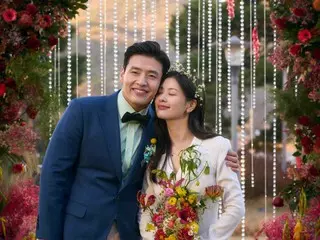 姜河那、素敏W主演的《愛情復位：30天離婚》理想情侶時尚花園婚禮影片公開