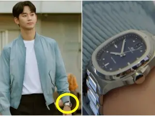 演員金秀賢在《眼淚女王》中戴著「那塊手錶」…很特別