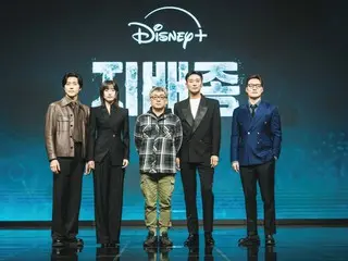 [活動報導] 朱智勳和韓孝珠首次合作主演的電視劇《優勢種》製作發表會“朱智勳在片場看起來是個可靠的製作人”