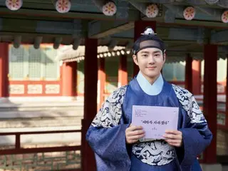 SUHO（EXO）今天（13日）首次出演新劇《消失的王儲》…播出前他前往「新聞中心」。