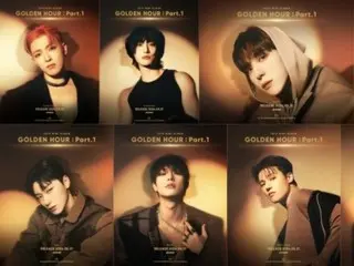 《ATEEZ》將於5月31日回歸…第10張迷你專輯《GOLDEN HOUR: Part.1》帶來獨特的視覺變換