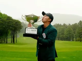 <男子高爾夫> 絕對模擬高爾夫冠軍金弘澤贏得GS加德士Mekyun公開賽冠軍...並獲得美國JeeAn巡迴賽的種子選手