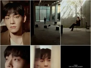 「EXO」CHEN發布第四張迷你專輯《DOOR》心情預告片
