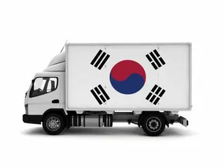 超載貨車滿載6公尺貨櫃在高速公路行駛－韓國