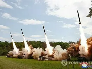 北韓發射彈道飛彈=韓國軍方