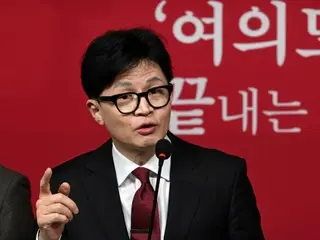 人民力量緊急對策委員會委員長韓東勳的粉絲咖啡館成員數量是大選前的4倍…「接下來是會面政治」=韓國
