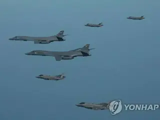 美國戰略轟炸機B-1B部署到朝鮮半島=7年來首次精確導引飛彈空投訓練