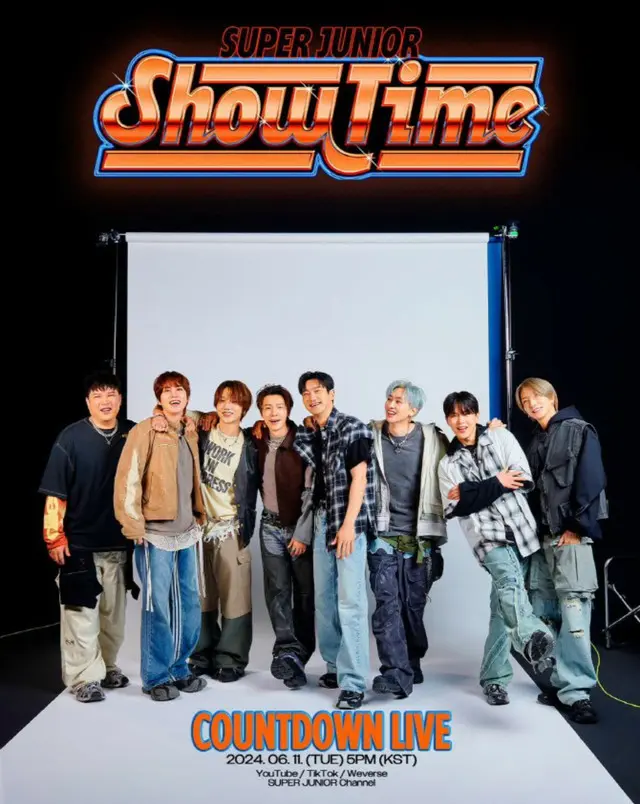 ”長寿ドル”「SUPER JUNIOR」が帰ってくる...きょう（11日）「Show Time」でカムバック