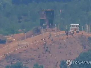 數十名北韓士兵再次突破軍事分界線=韓國軍隊