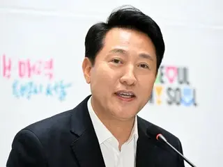 韓國下次總統選舉六位潛在候選人中，首爾市長吳世勳好感度排名第一