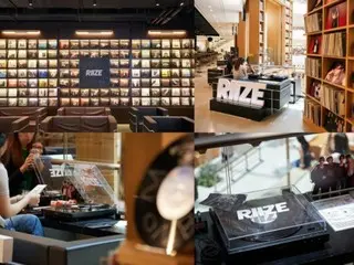 紀念首張迷你專輯發行的「RIIZE」快閃店大獲成功…「開放」現場大排長龍