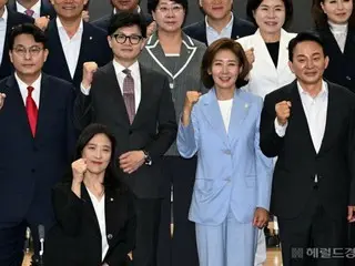 55%的執政黨支持者表示「韓東勳應該成為黨代表」——韓國
