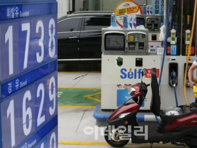 汽油減稅明天起減少...汽油漲41韓元柴油漲38韓元=韓國