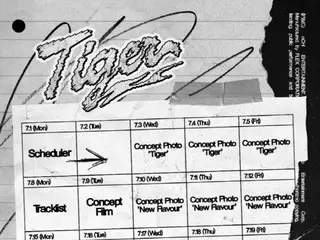 《n.SSign》將於18日回歸...重裝專輯《Tiger》發行