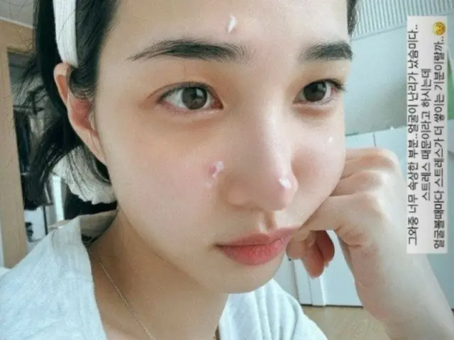 Yulhee（前LABOUM），壓力是原因嗎？ “我的臉遇到了很多麻煩。”