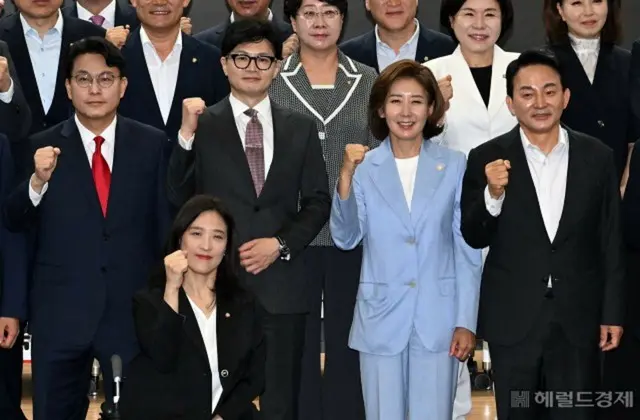 韓国与党の「党代表選」…他の3人が束になっても「韓東勲氏」に勝てない