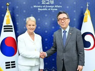 韓國外交部長“將糧食計劃署的財政資源增加四倍以上”...“大米援助規模翻倍”