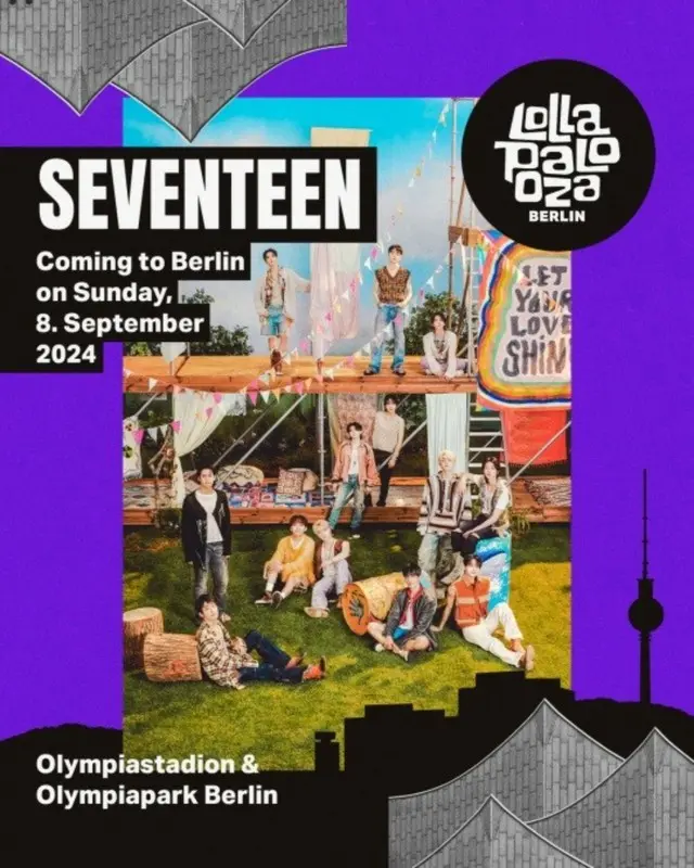 「SEVENTEEN」、2日目のヘッドライナー…「ロラパルーザ・ベルリン」 出撃準備完了