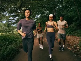 樸敘俊與運動服飾品牌「Lululemon」的「Together We Grow」活動