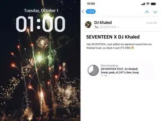 《SEVENTEEN》與全球最佳製作人 DJ Khaled 合作...全球影響力