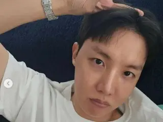 「BTS」J-HOPE，距離出院還有兩週…帥氣的私人軍士近況公開