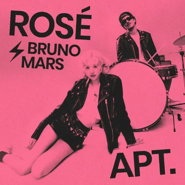 奇跡のタッグが実現！ROSE（BLACKPINK）と世界的スーパースターのBruno Marsが夢の共演…コラボ新曲「APT.」をリリース