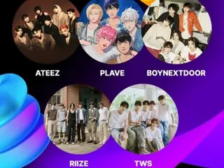 「MMA2024」將出現五個團體：「RIIZE」、「BOYNEXTDOOR」、「ATEEZ」、「TWS」和虛擬偶像「PLAVE」