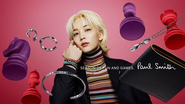 JEONGHAN（SEVENTEEN）、2024年秋冬シーズンのポール・スミス ホリデーキャンペーン「SEASON OF FUN AND GAMES.」に登場