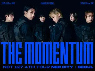 「NCT 127」第四次世界巡迴演唱會「THE MOMENTUM」主海報公開