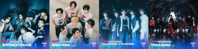 「BOYNEXTDOOR」＆「ENHYPEN」＆「TOMORROW X TOGETHER」＆「TREASURE」、「2024 MAMA AWARDS」 日本CHAPTER1のステージ予告を電撃公開