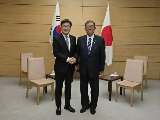 韓国与党議員が石破首相に会う…「日本の態度に “遺憾”」「朝鮮人労働者の歴史 “尊重”を」