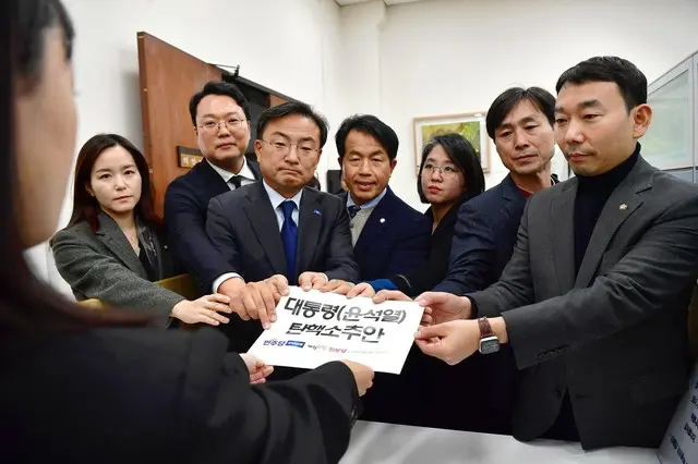 韓国の野党6党、尹大統領の「弾劾訴追案」を国会に提出…6日午前0時から「票決」可能