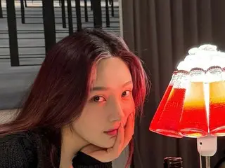 JOY (RedVelvet) 發布了一張他們感覺就像在聖誕節約會的照片