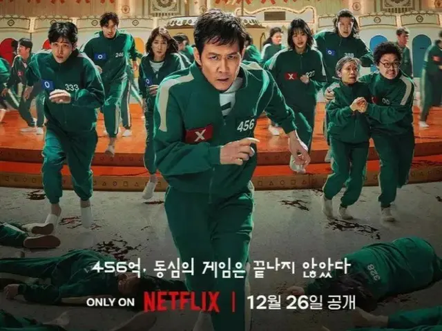 Netflix《魷魚遊戲2》在93個國家排名第一…綜合症仍在繼續