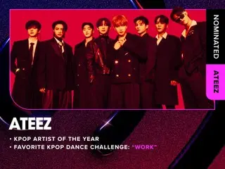 《ATEEZ》連續第二年獲得美國「iHeartRadio音樂獎」兩個類別提名