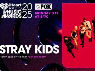 《Stray Kids》連續第二年提名...美國iHeart廣播音樂獎“全球影響力”