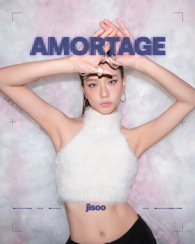 「BLACKPINK」JISOO、ソロアルバム「AMORTAGE」 ビジュアル初公開…圧倒的オーラ