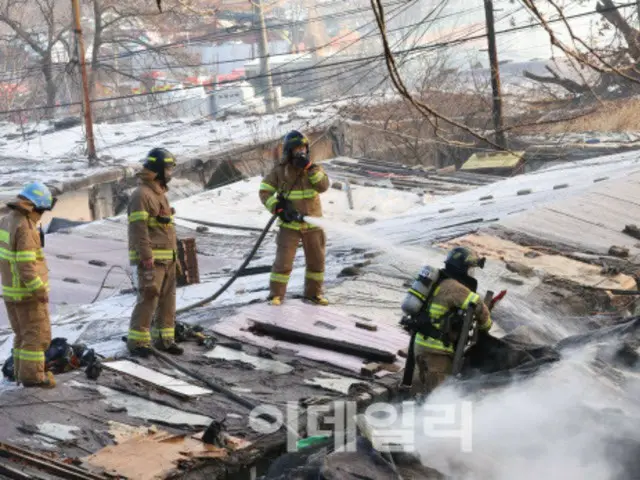 韓國華城市化妝品工廠火災歷時13小時被撲滅