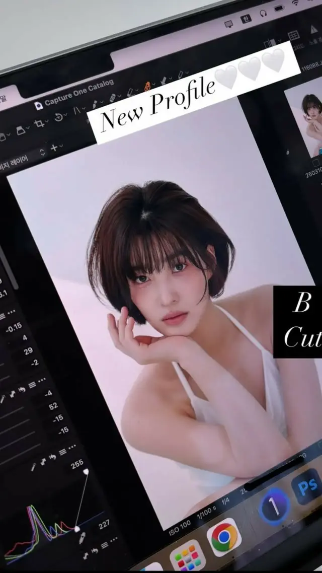 ユルヒ（元LABOUM）、ショートヘアに変身…新プロフィール写真の撮影ビハインド公開